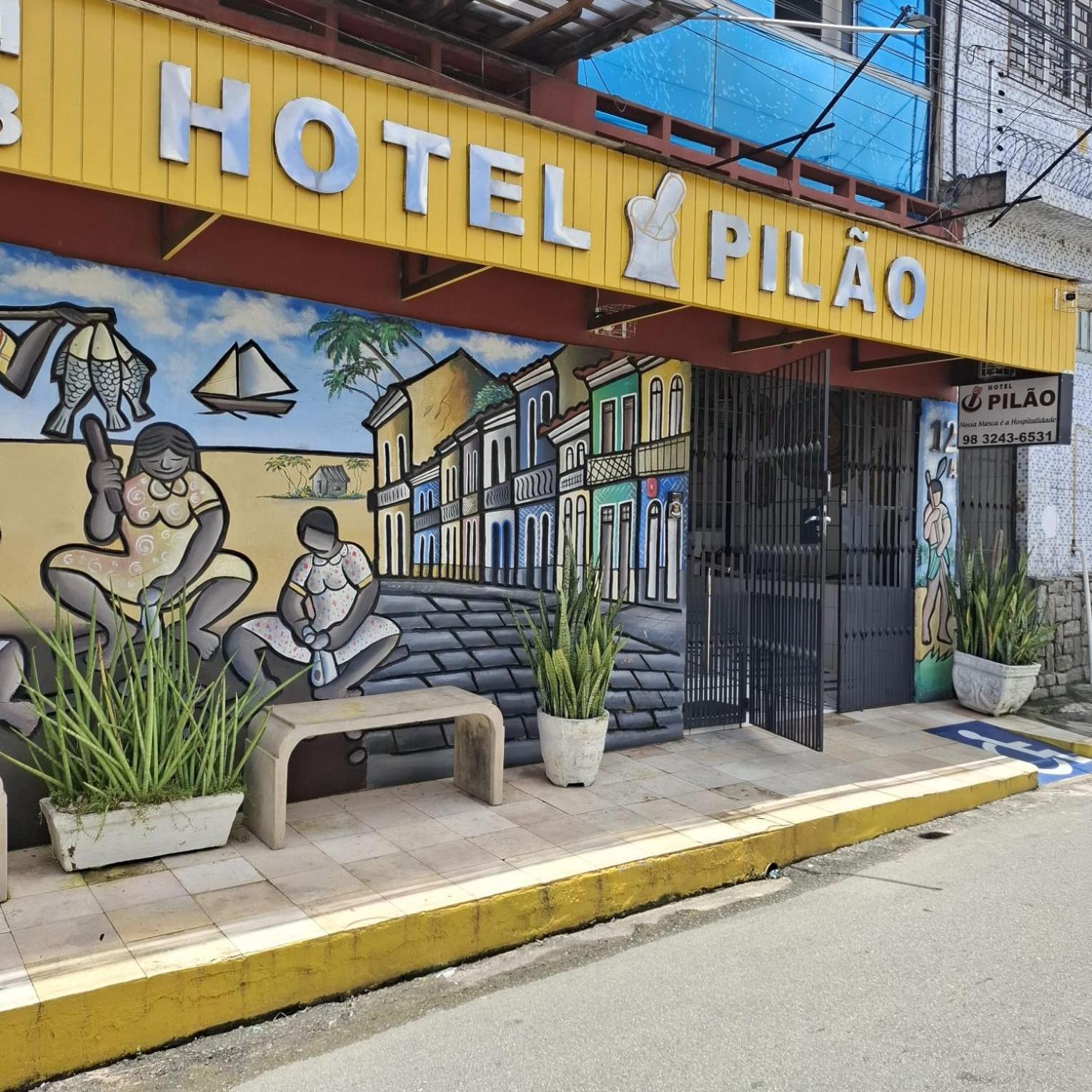 Hotel Pilao Сан-Луис Экстерьер фото